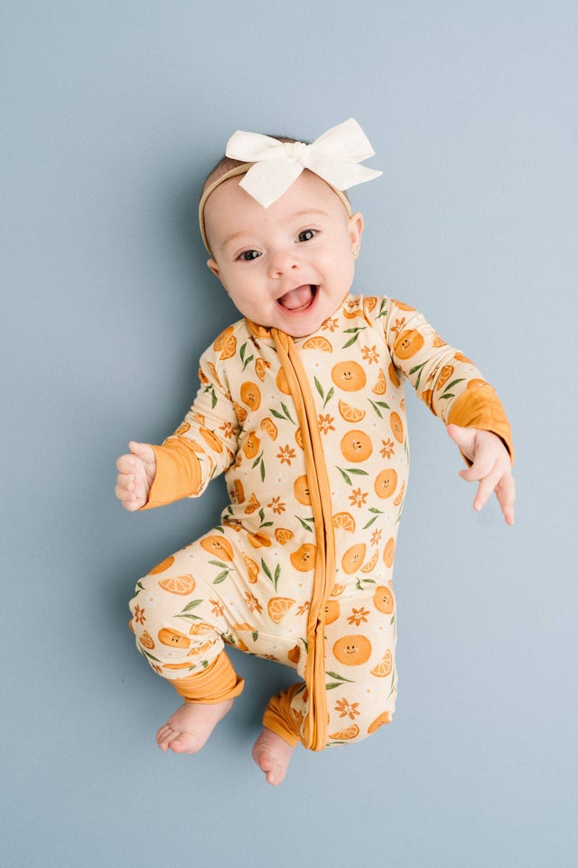 Zipper Rompers | Wildflower Lane